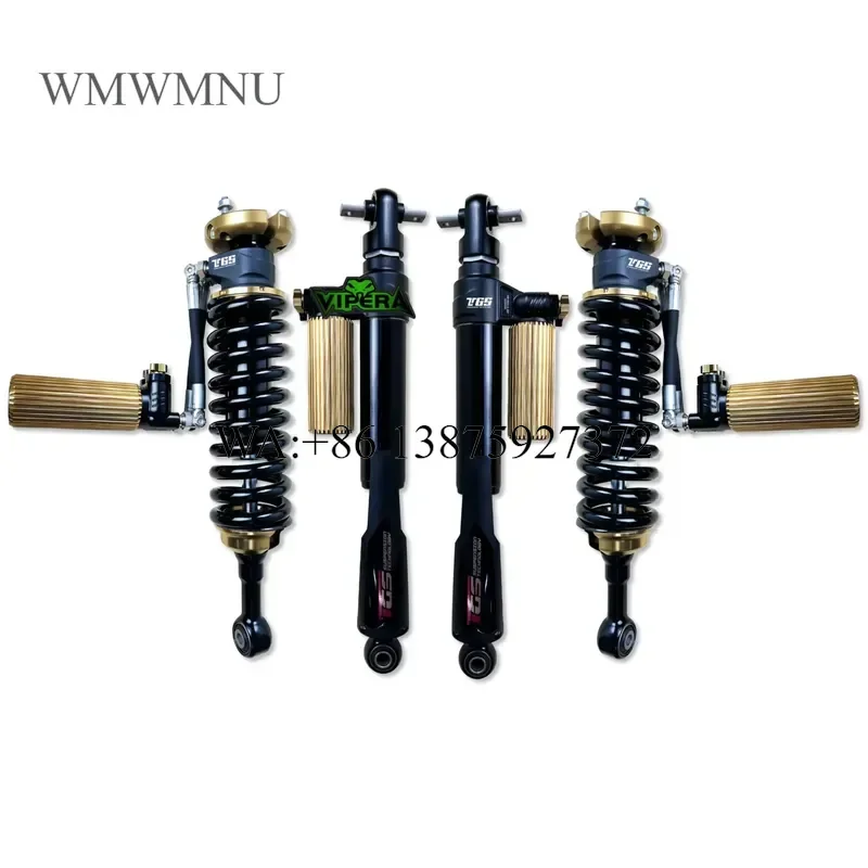 Wmwmnu for Ranger Dual-loop Bidirectional Nitrogen Shock Absorber 2-3.5 Inch Lift Kit Body Control Fits All Roads Protects