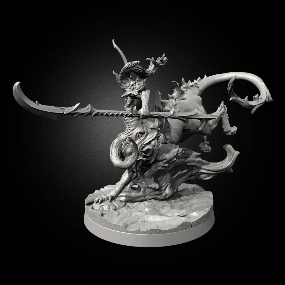 

The height of man 38mm 50mm Resin model kits colorless and self-assembled TD-7466/3D