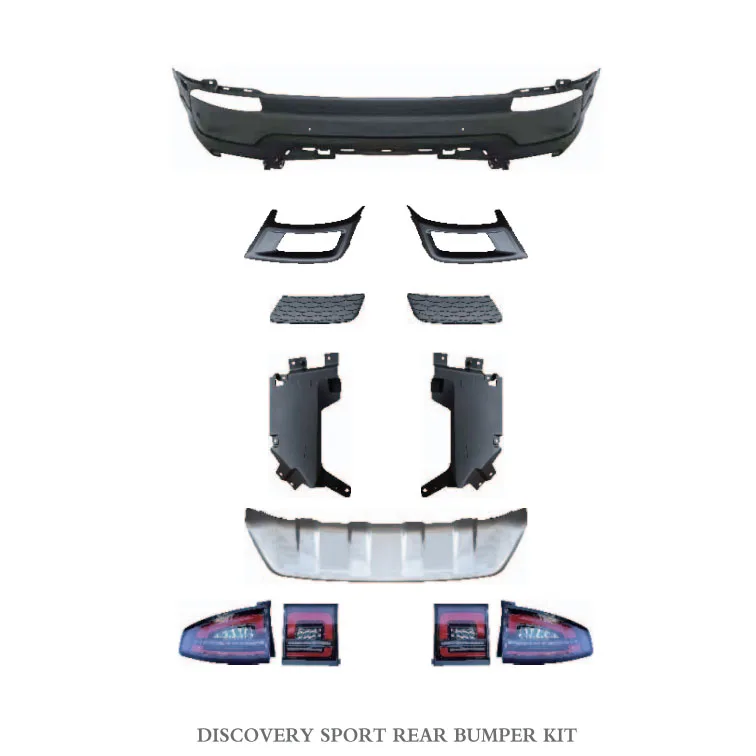 New Arrival For Discovery Sport Rear Bumper Kit For  Discovery Sport Facelift Car Body Parts Upgrade Body Kit