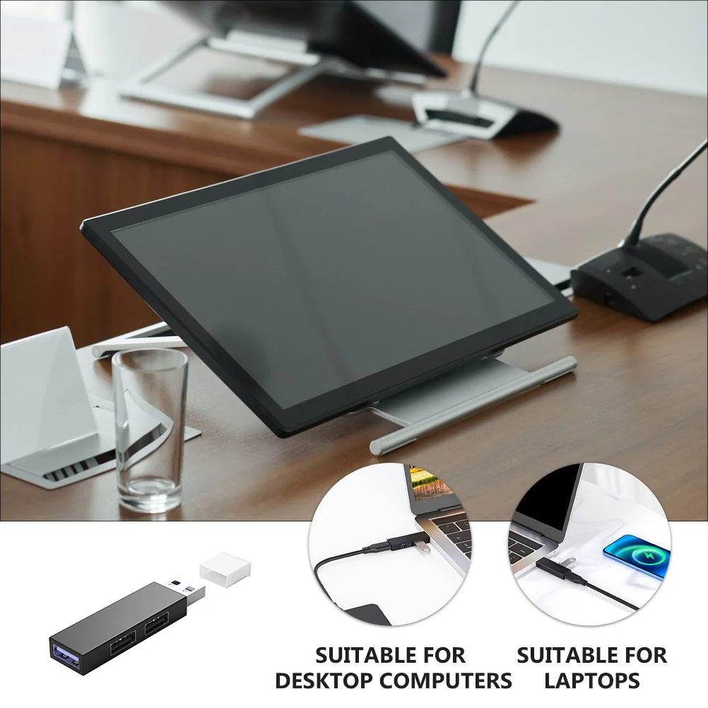 3 ポート USB ハブ データ拡張転送アダプター オフィス旅行用ポータブル マルチポート ハブ USB スプリッター コンピューター アクセサリー