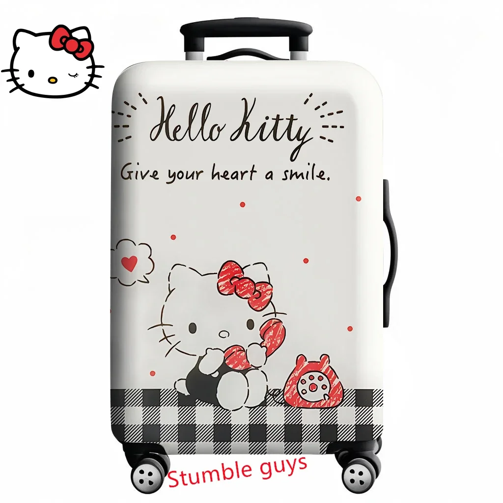 

Demon Hunters Kpop Travel Luggage Cover Fits 18-32 Inch Suitcases Durable Anime Protector