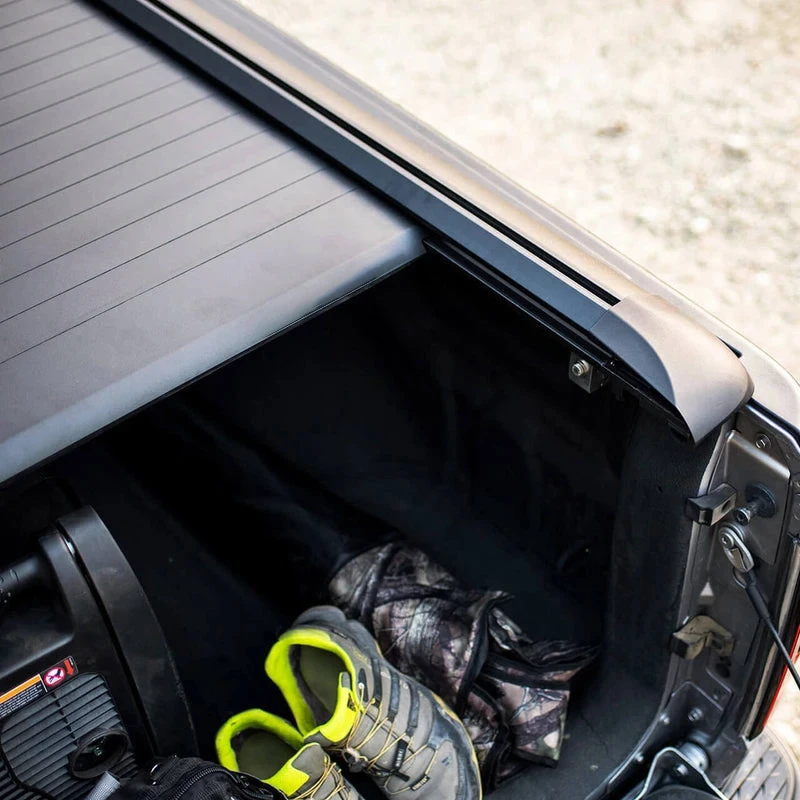 Hard Tonneau Retrac Aluminum Alloy Topper F150 RANGER 4X4 Pickup Truck Folding Canopy Cover C