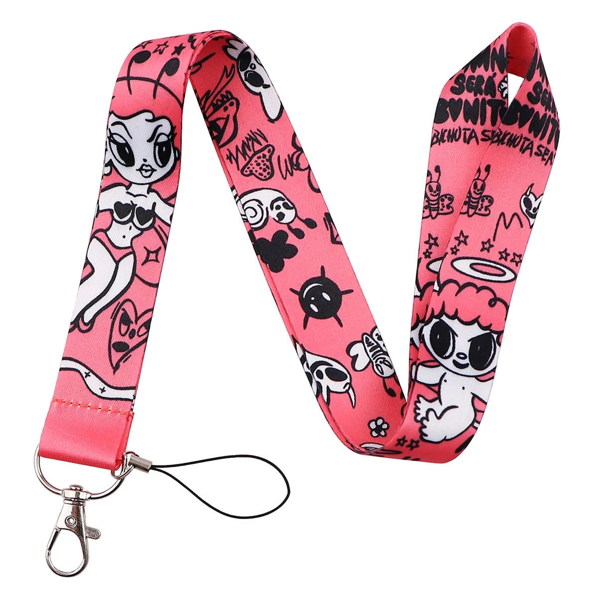 Music Neck Strap Lanyards for Keys Keychain Badge Holder ID Credit Card Pass Hang Phone Charm Accessories Detachable