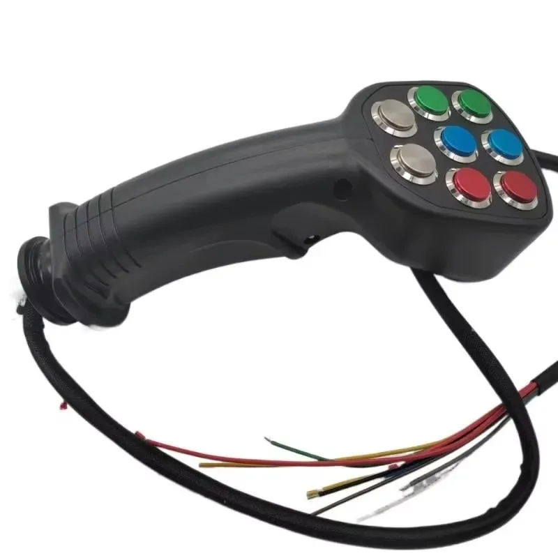 Agricultural Harvester Electric Control 3456789 Button Joystick Handle Glue High Quality 6 Months Warranty Free-shipping