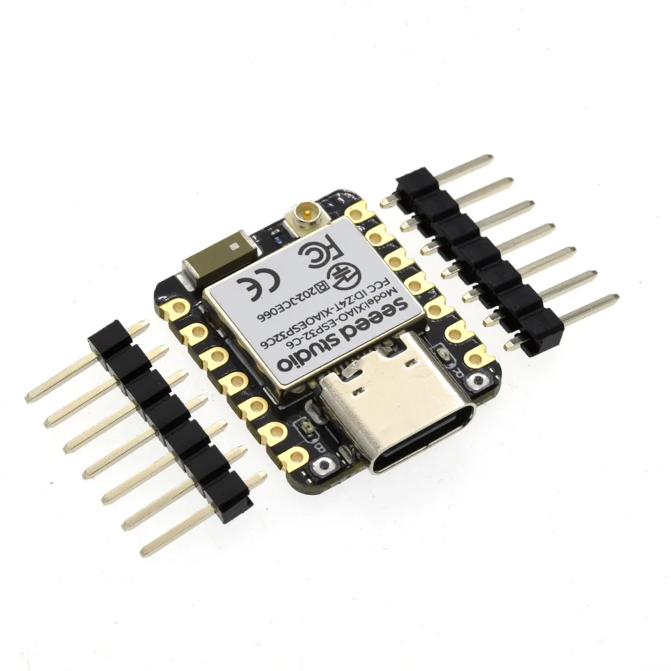 XIAO ESP32C6 RISC-V Development Board WiFi 6 BLE 5.3 Zigbee Thread Matter Smart Home IoT MCU Type-C for Arduino MicroPython