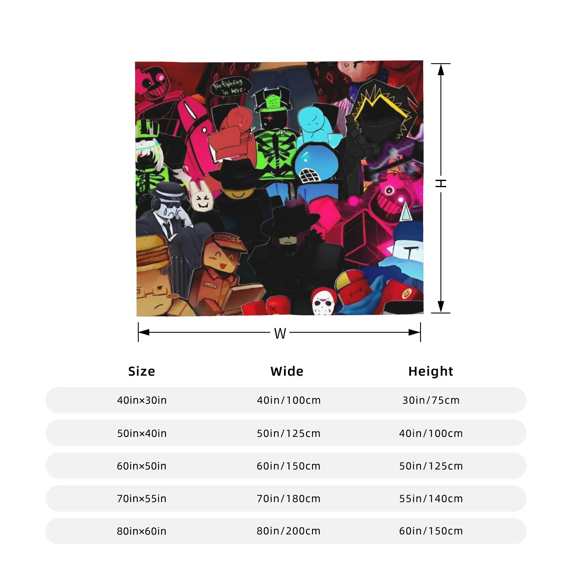 Forsaken Game Blankets Flannel Funny Breathable Throw Blanket for Coverlet All Season