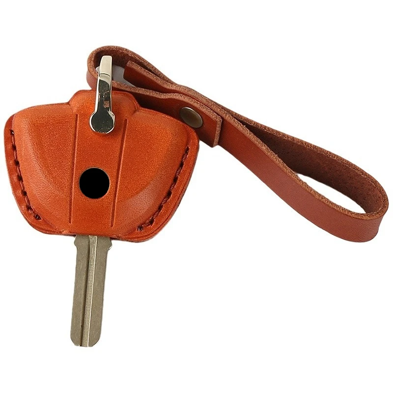 

1PC Full Grain Leather Key Fob Cover For BMW R nineT R1200GS Water Bird ADV F800GS C400X G310GS Motorcycle