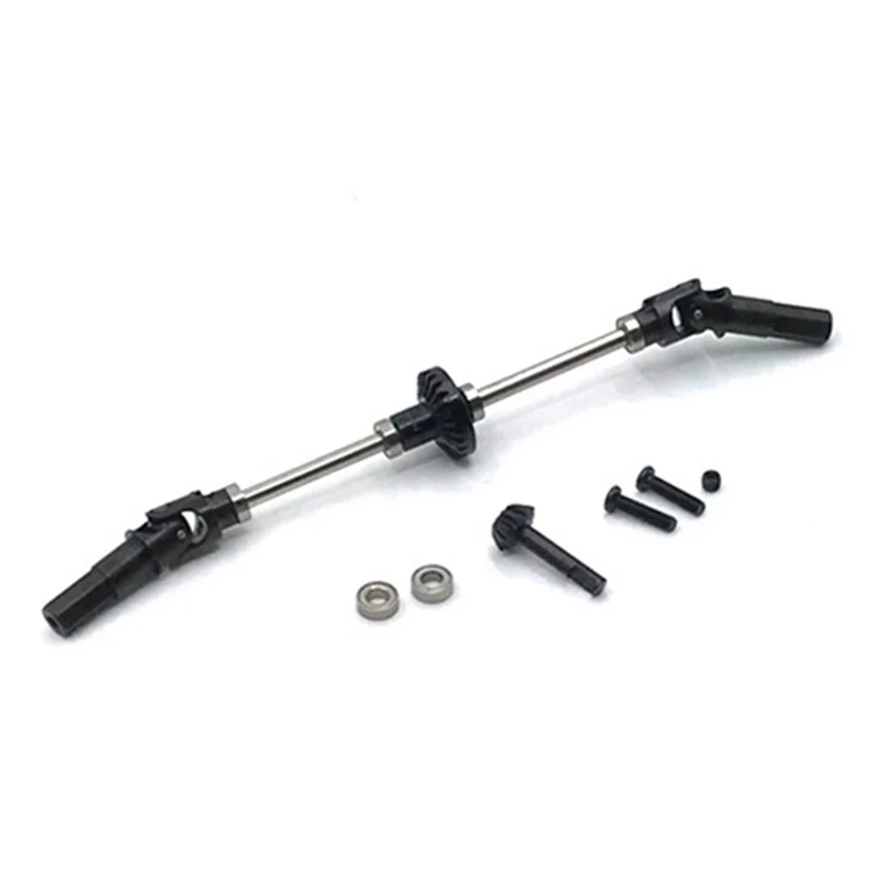 

5X Metal Front Axle Steel Gear Bridge Kit For WPL C14 C24 C34 B14 B24 B16 B36 1/16 RC Car Upgrade Parts-[A72I]