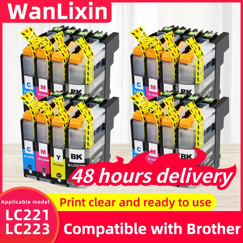 

Картридж LC223 совместимый с Brother LC223 LC 223XL LC чернильные картриджи DCP-J4120DW MFC-J4420DW J4620DW 4625DW J5320DW принтер