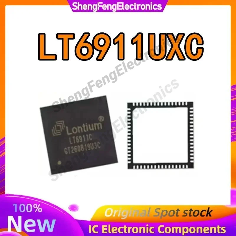 

Новый оригинальный чип преобразователя LT6911UXC QFN64 с двумя портами