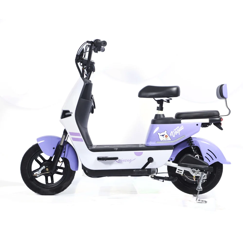 

14Inch 350W 48V Electric Scooter Cheap and High Quality Electric City Bike Lead Acid Battery 2 Wheels Ebike