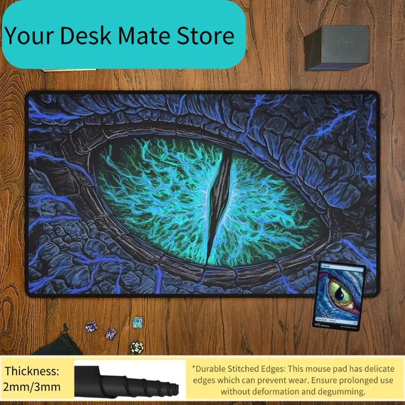 Printed Mouse Pad with Letters V/C/n, Chinese Characters Xi, Zan, Ren, Ni - Non-Slip Rubber Base, Washable Cloth Surface, for Ga