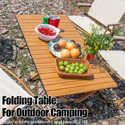 Mesa plegable de acero al carbono para exteriores, mesa de rollo de pollo, mesa cuadrada portátil para playa, barbacoa, Camping, Picnic, equipo portátil