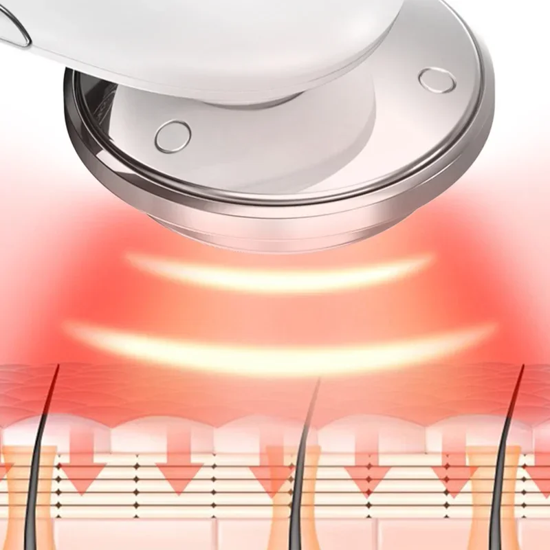 เครื่องนวดหน้า EMS บำบัดด้วยแสง LED โซนิค ไอออน การสั่นสะเทือน กระชับผิวหน้า ยกกระชับ ลดเลือนริ้วรอย อุปกรณ์เสริมความงาม เครื่องมือดูแลผิว