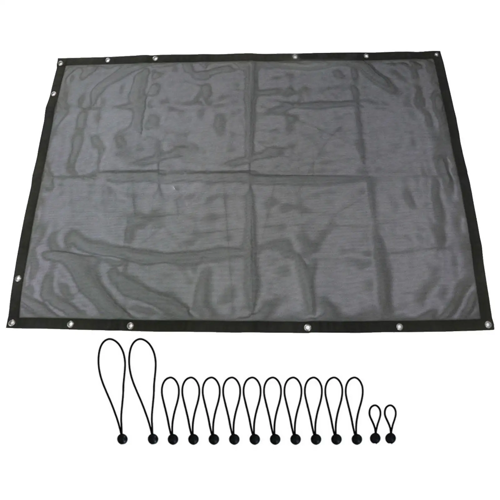 Sunshade Top Mesh Screen, Acessórios para Veículos, Sun Shade, Proteção Solar, Sun Shade para Jeep Blocks, Vento, Ruído