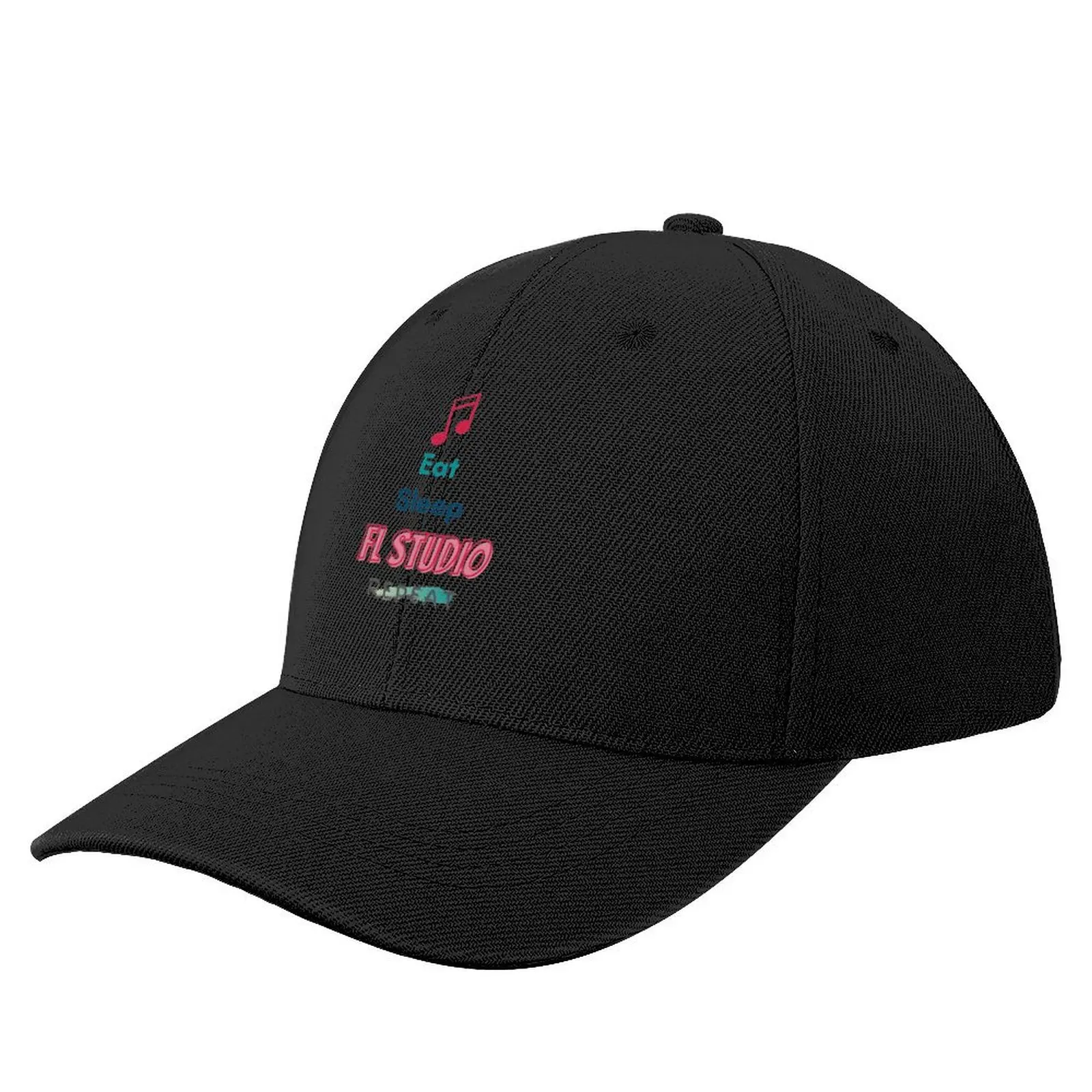 Eat Sleep FL Studio Repeat T-Shirt by Verma Beats Baseball Cap hiking hat Fishing cap foam party Hat Luxury Woman Men's