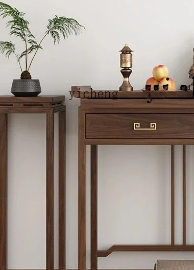 ZZ Incense Table for Home Use Incense Offering Table Living Room Desk Buddha Hall Guanyin God of Wealth