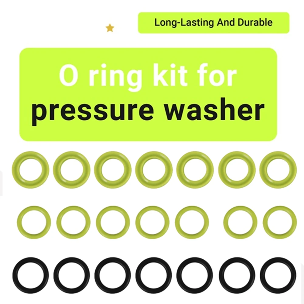 قطع غيار B43C - حلقة إغلاق على شكل حرف O (21 قطعة) لغسالة الضغط العالي كارشر موديل احترافي 2.880-001.0