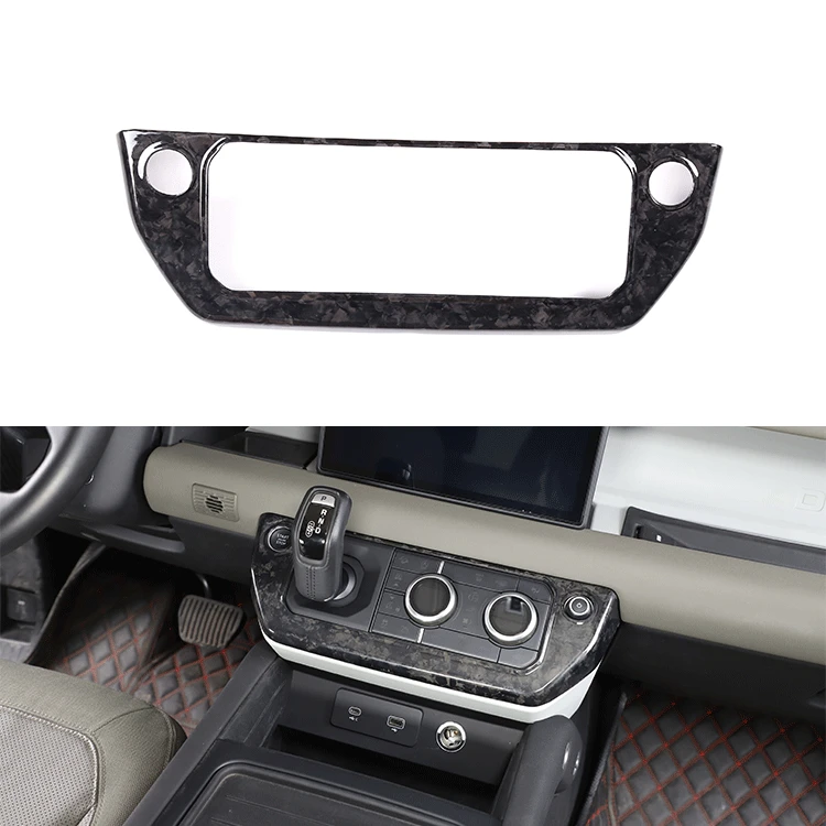 

Car Center Console AC Panel Frame Cover For Land Rover Defender 110 2020-2022 Trim Car Interior Accessories