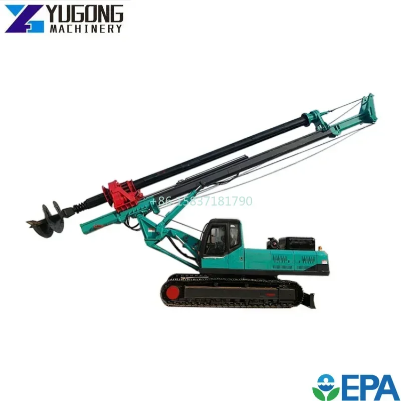 Xr260D Rotary Drilling Rig Construction Works Rotary Head Drill Rig High Speed Rotatory Drilling Rig Machine for Philippines