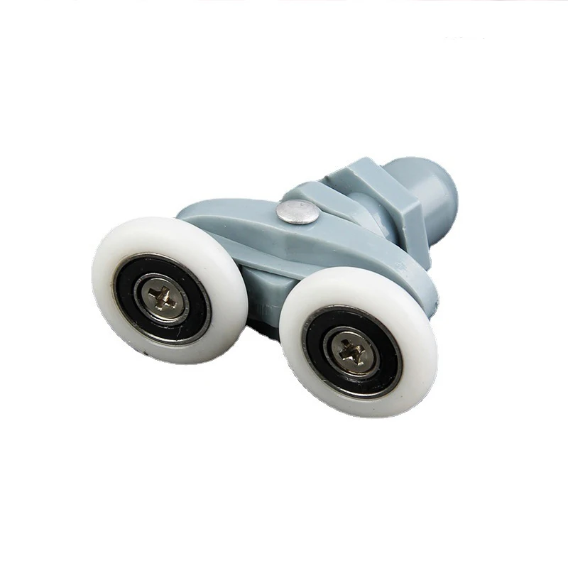 8pcs Double Twin Shower Door Rollers Wheels Runners Pulley Pulleys 19/23/25/26/27mm Wheels Diameter