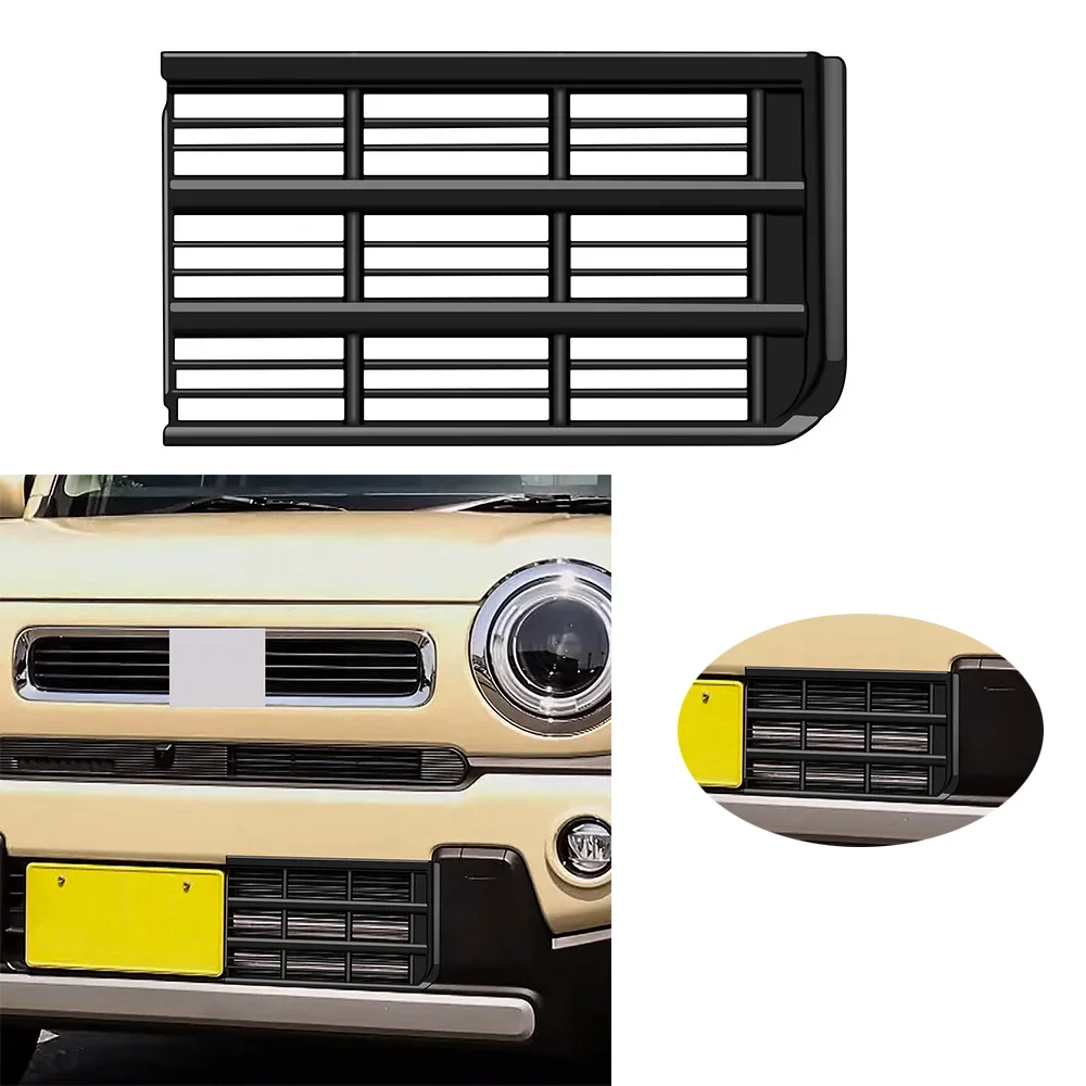 

Car Front Bumper Center Lower Grille Mesh Guard Anti-Insect Net Proof Inner Vent Grille Cover FOR SUZUKI FOR HUSTLER 2020