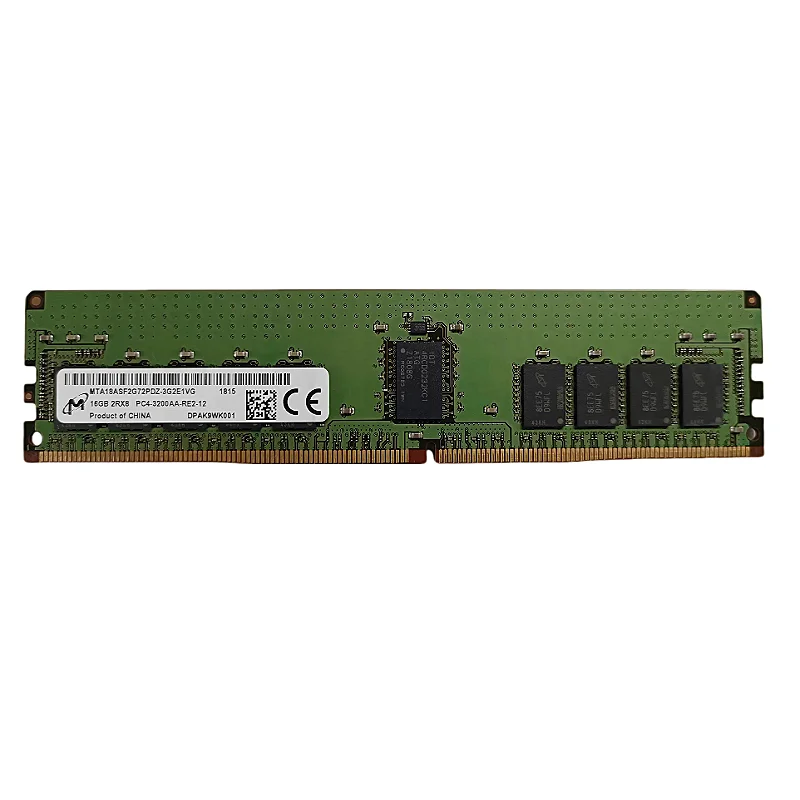 

Оперативная память Micron DDR4 REG ECC 16 ГБ 3200 МГц Серверная память 16 ГБ 2Rx8 PC4-3200AA-RE2-12 Память серверного компьютера