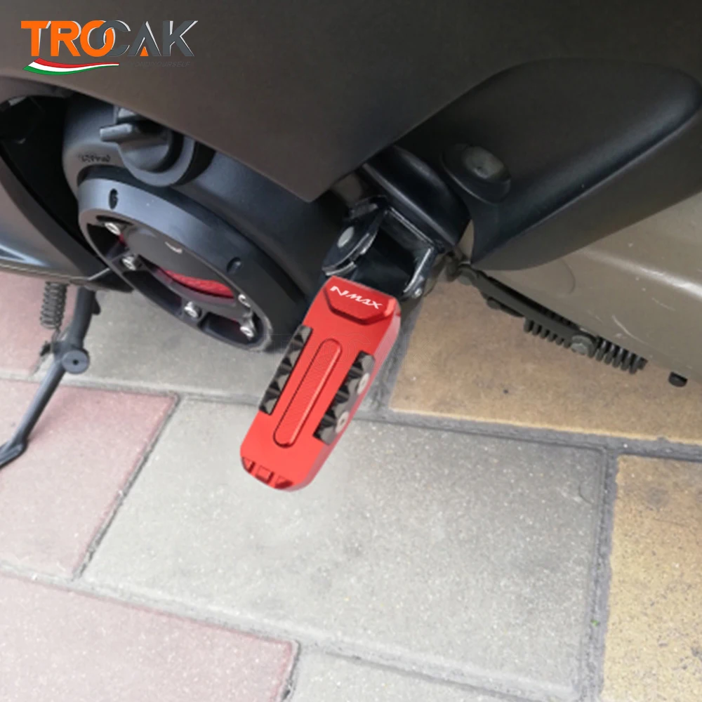 For Yamaha Nmax N-max 125 155 2015 2016 2017-2025 1 Pair Motorcycle Rear Foot Pegs Rests Pedals Footpegs