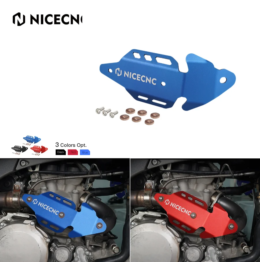 

NiceCNC ATV для Yamaha YFZ450R 450R YFZ 2009-2023 YFZ450X глушитель средней трубы теплозащитный экран аксессуары