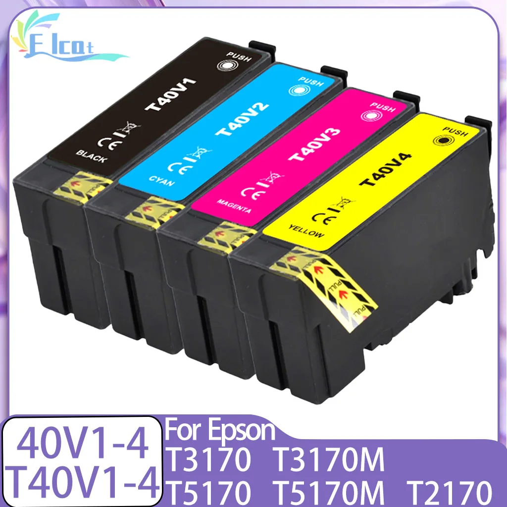 ตลับหมึกพิมพ์ T40V 40V สำหรับ Epson T40V1 T40V2 T40V3 ตลับหมึกพิมพ์สำหรับเครื่องพิมพ์ Epson SureColor T2170 T3170 T3170M T5170 T5170M