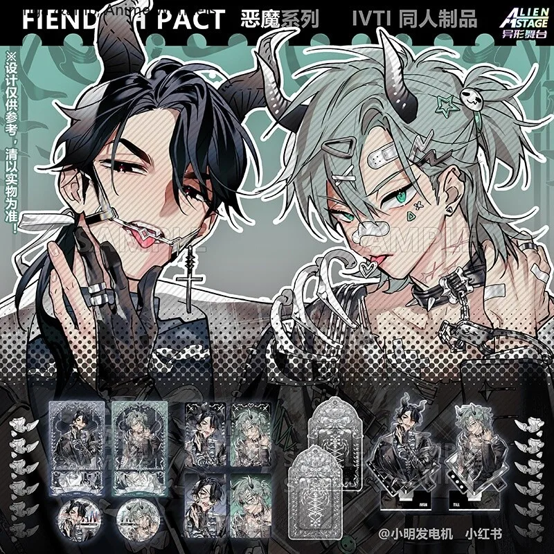أنيمي الغريبة المرحلة إيفان حتى تأثيري شيطان سلسلة الشكل الاكريليك حامل الكرتون شارة شعار بطاقات شفافة بطاقة كم هدية