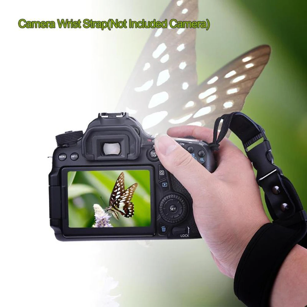 Camera Hand Strap Quick-Release Camera Wristband Comfortable Camera Strap Lightweight for Canon/Nikon/Sony Fujifilm DSLR Camera