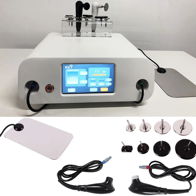 Professional Weight Loss Tecartherapy Penetrates 12CM Under 448khz Tecar Machine Rehabilitator Sport Therapist For Body Pain