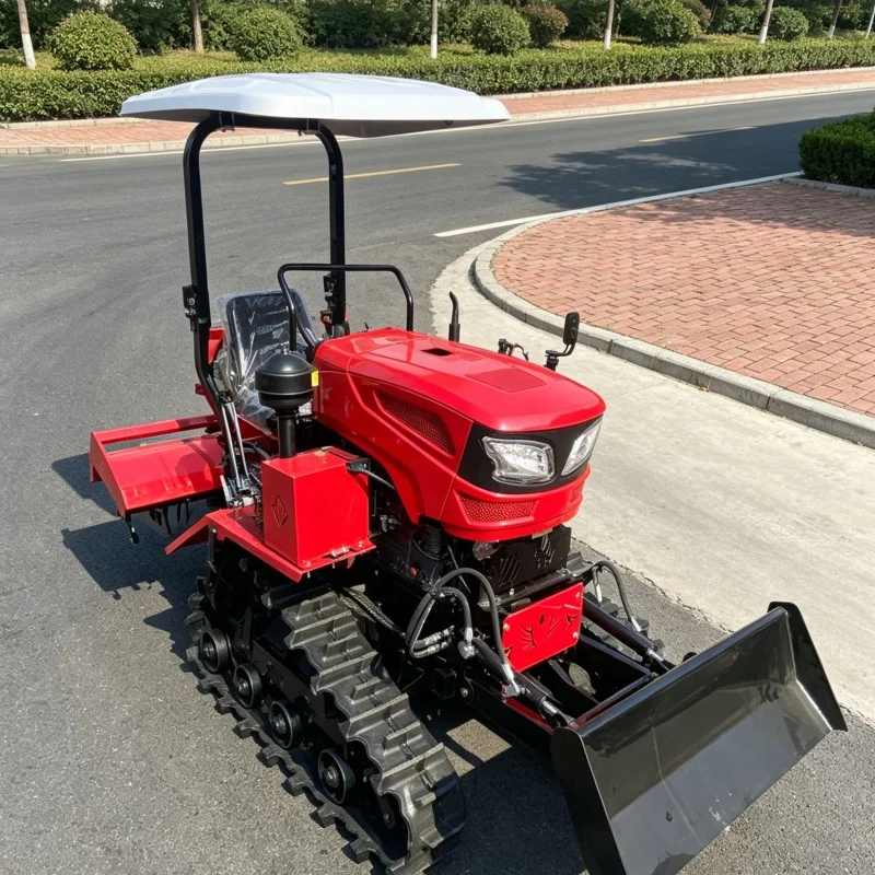 

Customized Crawler Rotary Tiller, Dual CE Certified, Farm Cultivator, Agricultural Ploughing & Rotary Tilling Equipment