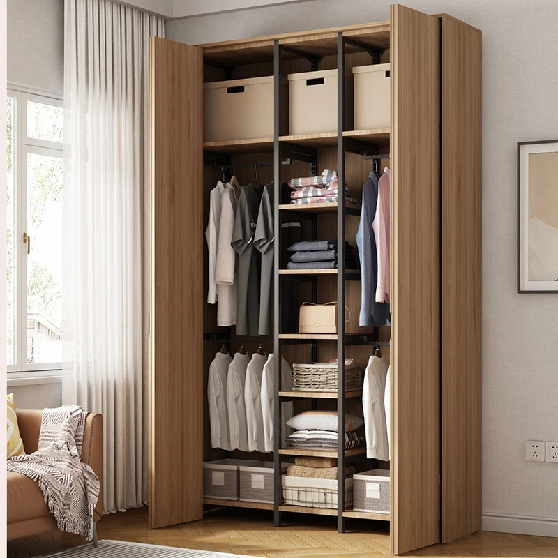 

Large Clothing Closet Clothing Wardrobes with Folding Doorspromote sales