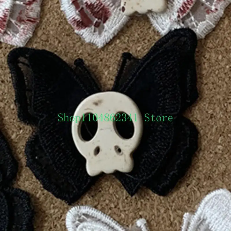 5ASD جدة الشعر دبابيس رئيس مجلس رأس مرنة لفراشة الهيكل العظمي شكل حبال الشعر نساء ذيل حصان للبنات الشعر