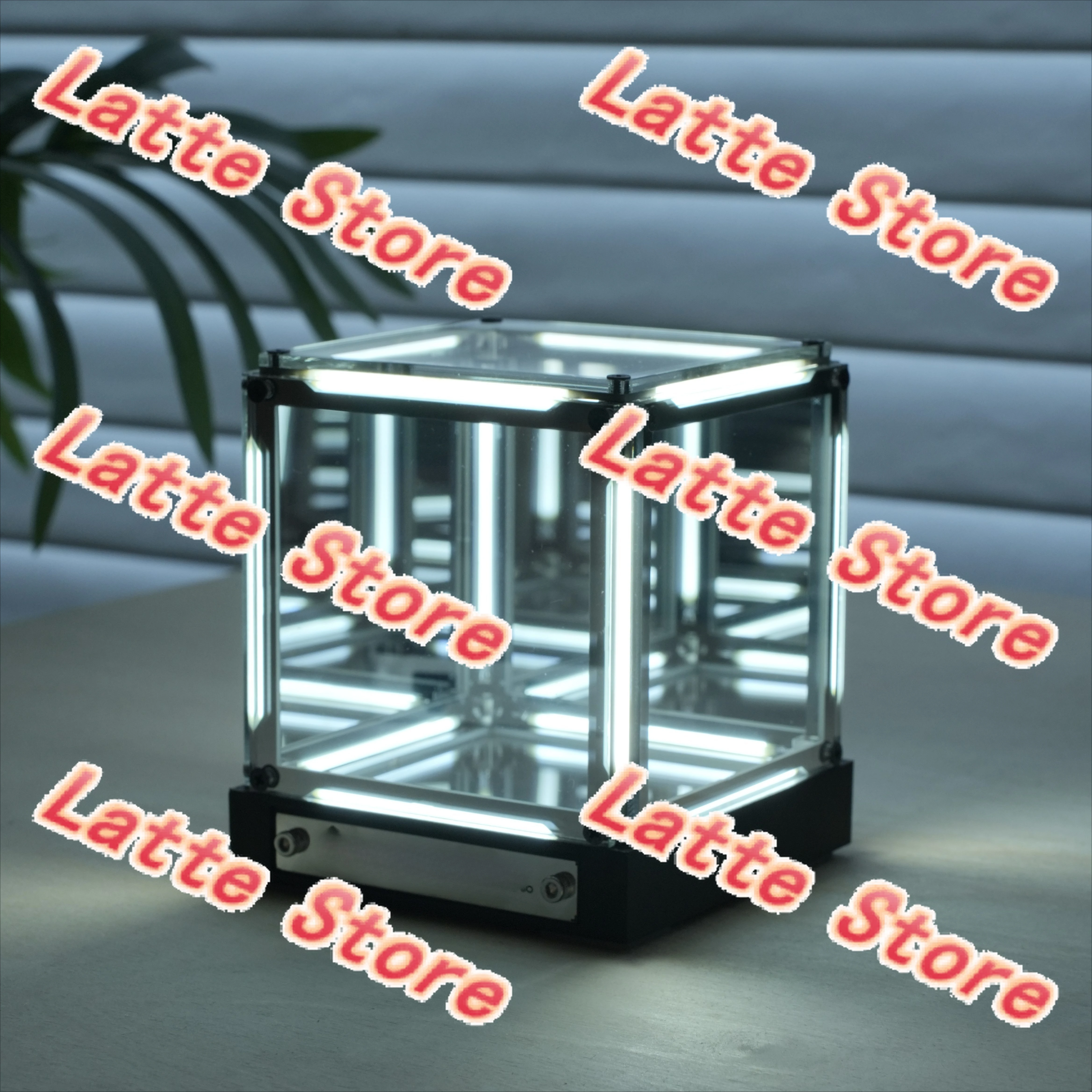 3D Depth LED Desktop Ambient Lamp, Tech Style Decor Light For Gaming Desk Bedroom, Creative Night Light Gift For Men