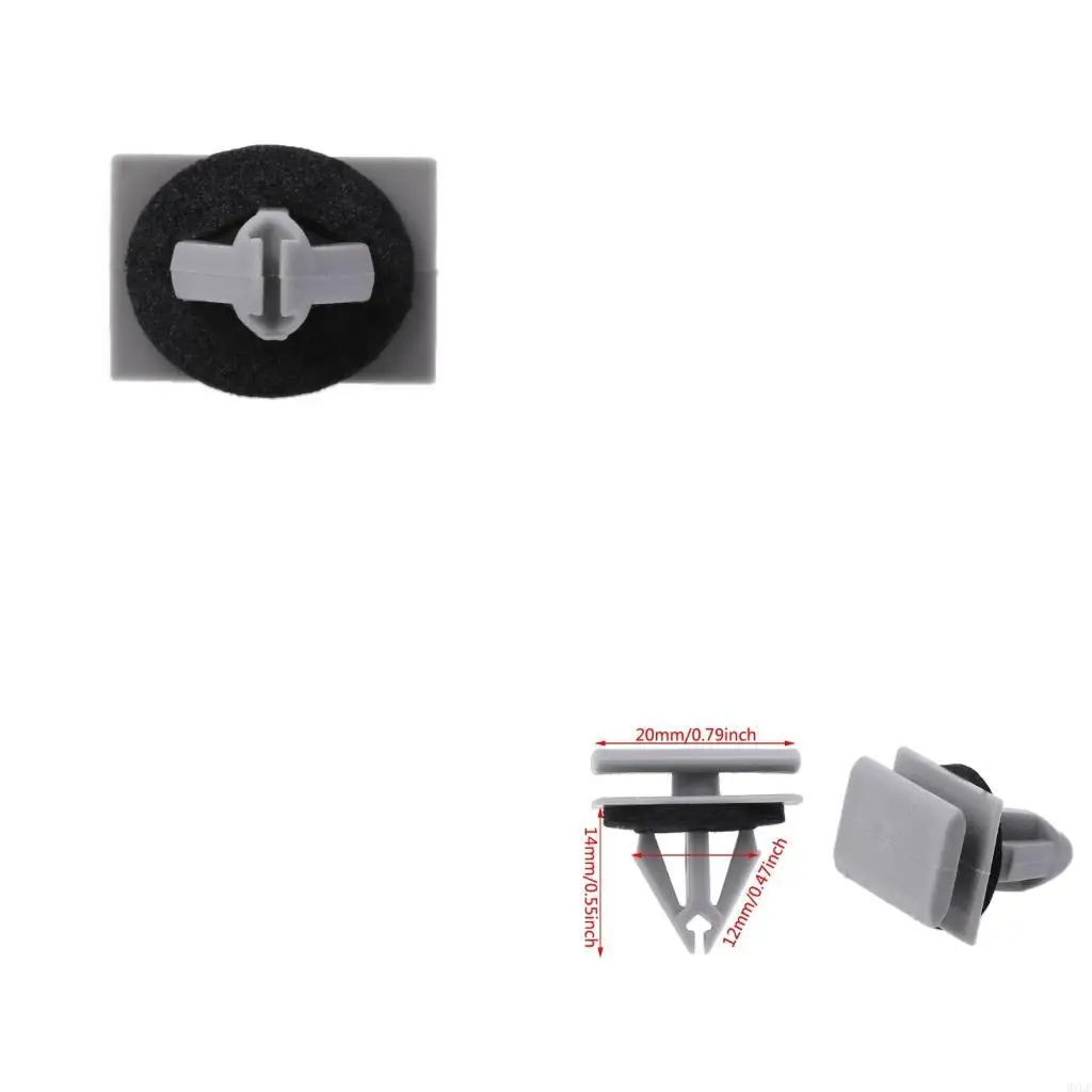

25 Pcs for Fender Rocker Moulding Clips With Sealer For Explorer