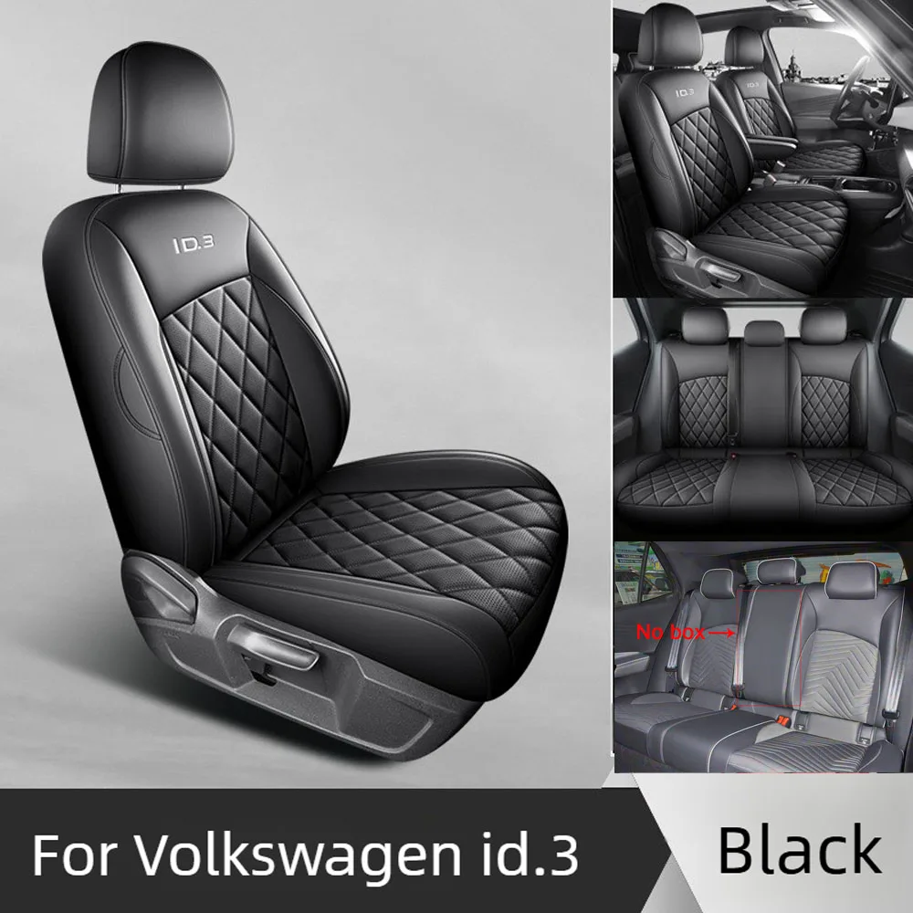 Nieuwe Autostoel Cover Voor Vw ID.3 2021 2022 2023 2024 2025 Custom Fit Seat Protector Alle Seizoen Volledig Omringd interieur Accessoire