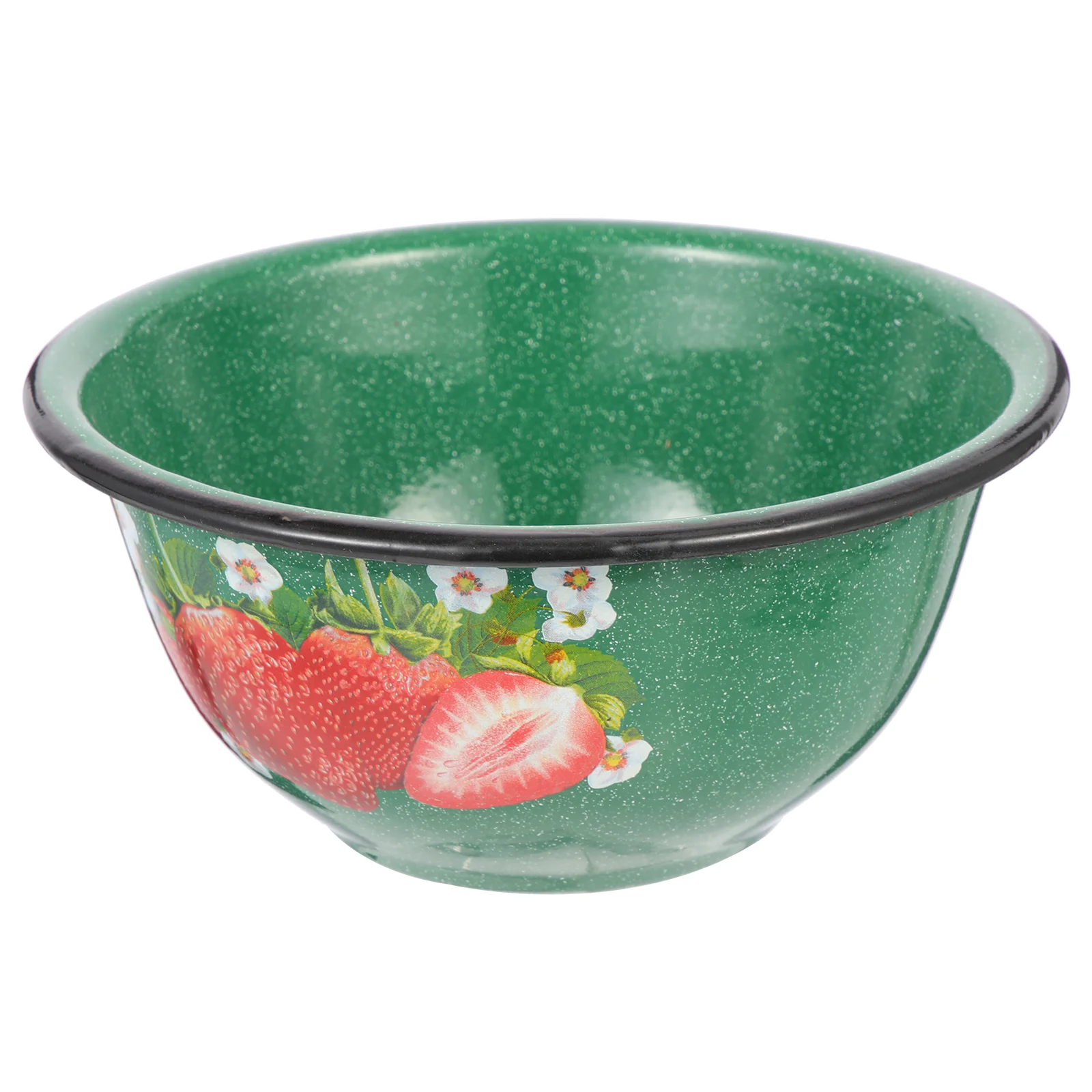 Thickened Enamel Bowl Ramen Daily Use Salad Bowls Ceramic Noodle Wear Resistant Fettuccine Pasta Lunch Supply Tray Food