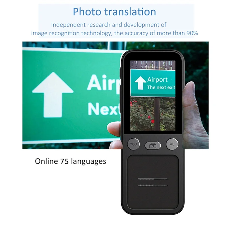

A29F-Smart Voice T16 Translator Machine 137 Multi Languages In Real Time Online Instant Off Line Translation
