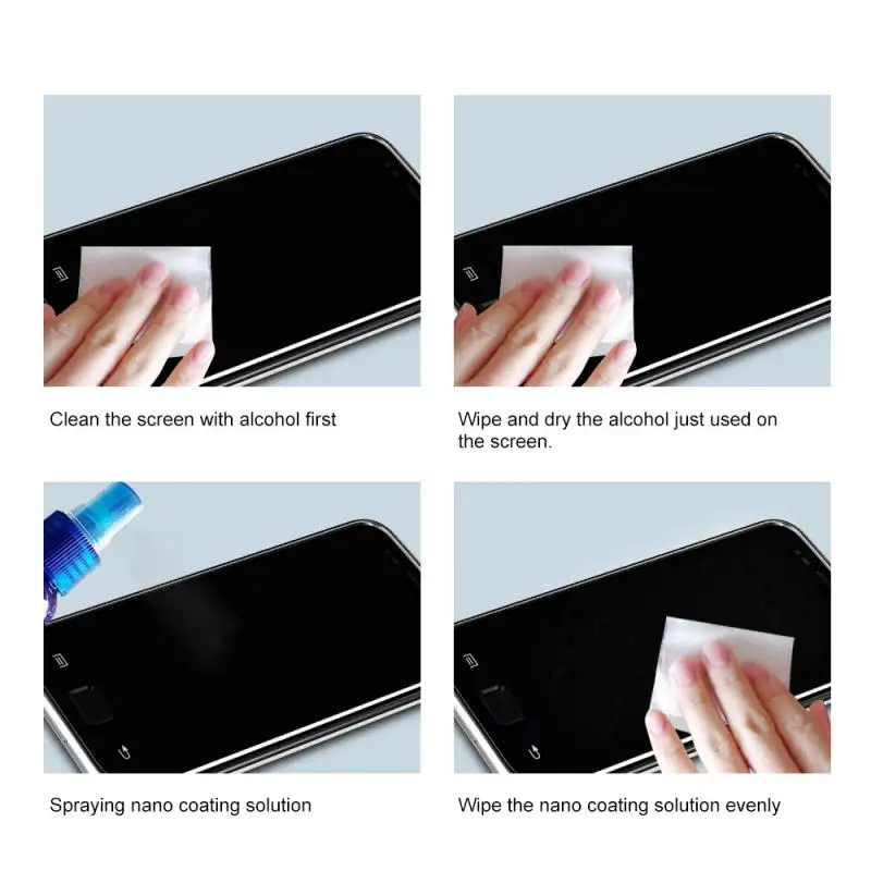 Scratch Coating Agent Repair Nano Nano Liquid Screen Protector Film Scratch Resistant Fit For Car Mirror Phones L