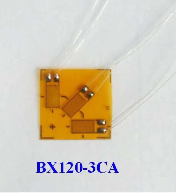 10pcs Foil Resistance Strain Gauge/three-way Strain Rosette/normal Temperature Strain Gauge BX120-3CA