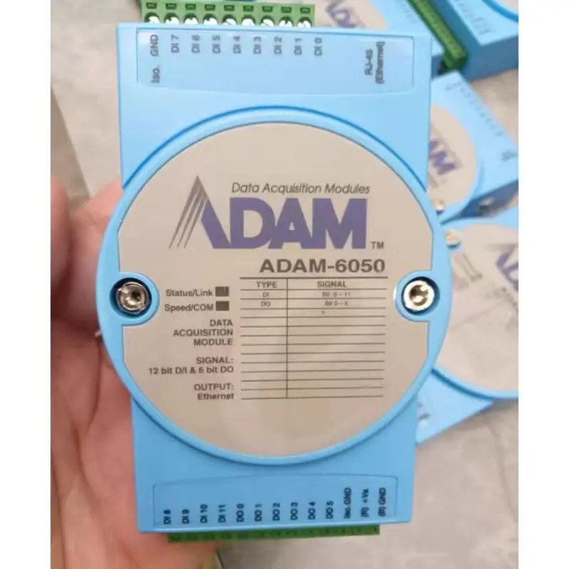 Second hand ADAM-6050-D 18 channel isolated digital I/O module test OK, fast  shipping