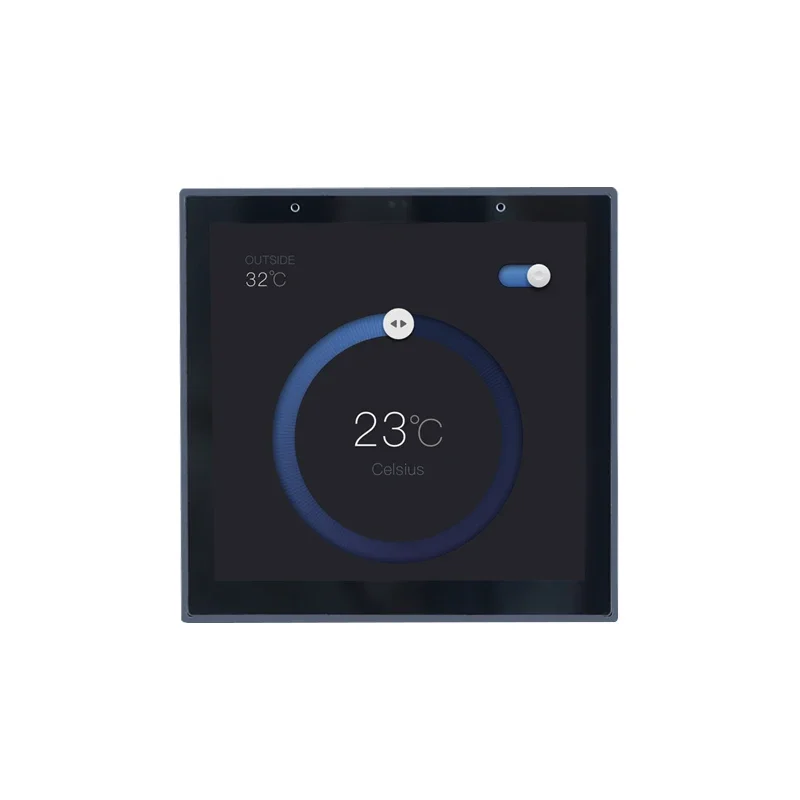 Tuya App Zigbee smart home 4 inch inwall android touch panel