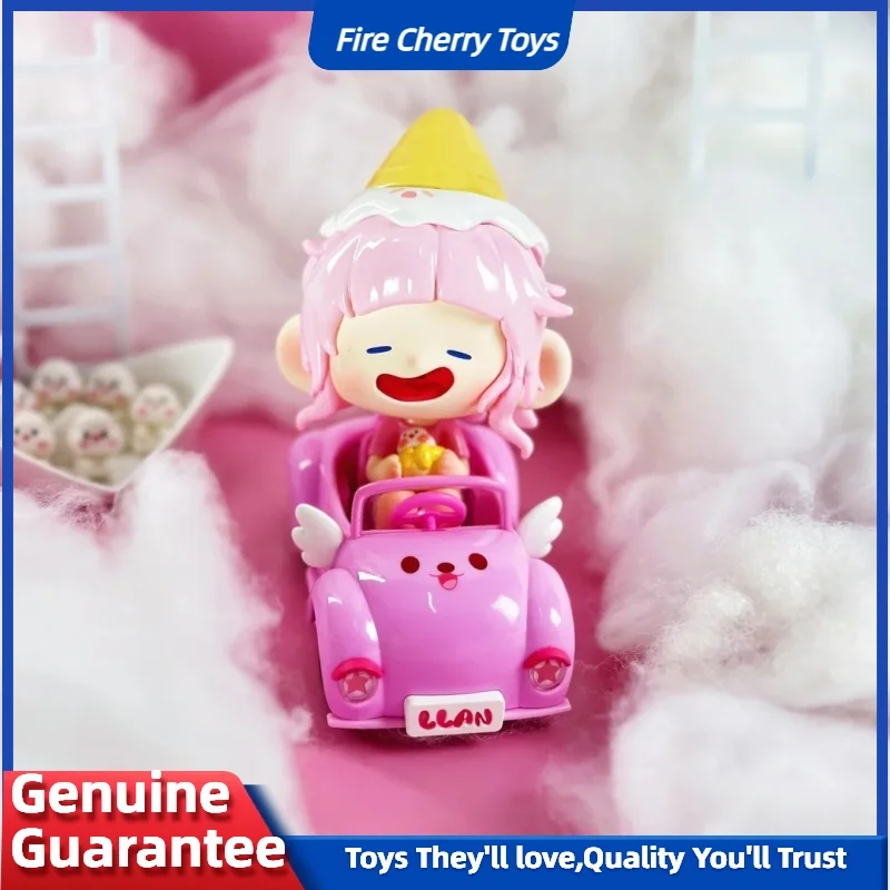 ของแท้ Llan สีชมพู Dream Series กล่องตาบอดอะนิเมะ Action Figure ตุ๊กตาน่ารักอุปกรณ์ต่อพ่วงสาววันเกิด Surprise ของขวัญ Figurine เครื่องประดับ