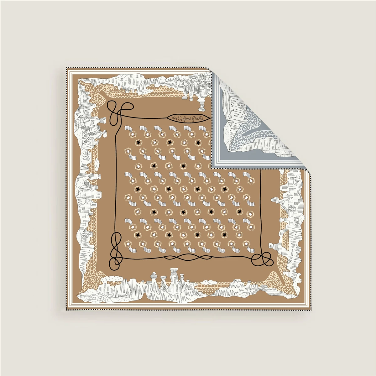 Petit foulard en soie de marque de luxe, foulards en soie sergé, impression Double face, ourlets, châles roulants, accessoires pour cheveux, cadeau de noël