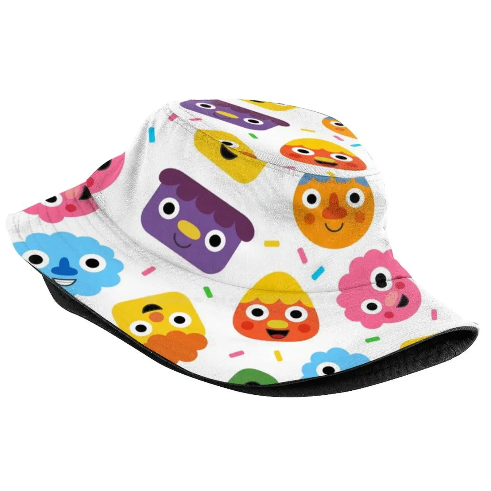 Noodle & Pals | Pattern 01 Sun Cap Fisherman Hat Bucket Hats Super Simple Songs Noodle Pals Kids Children Music