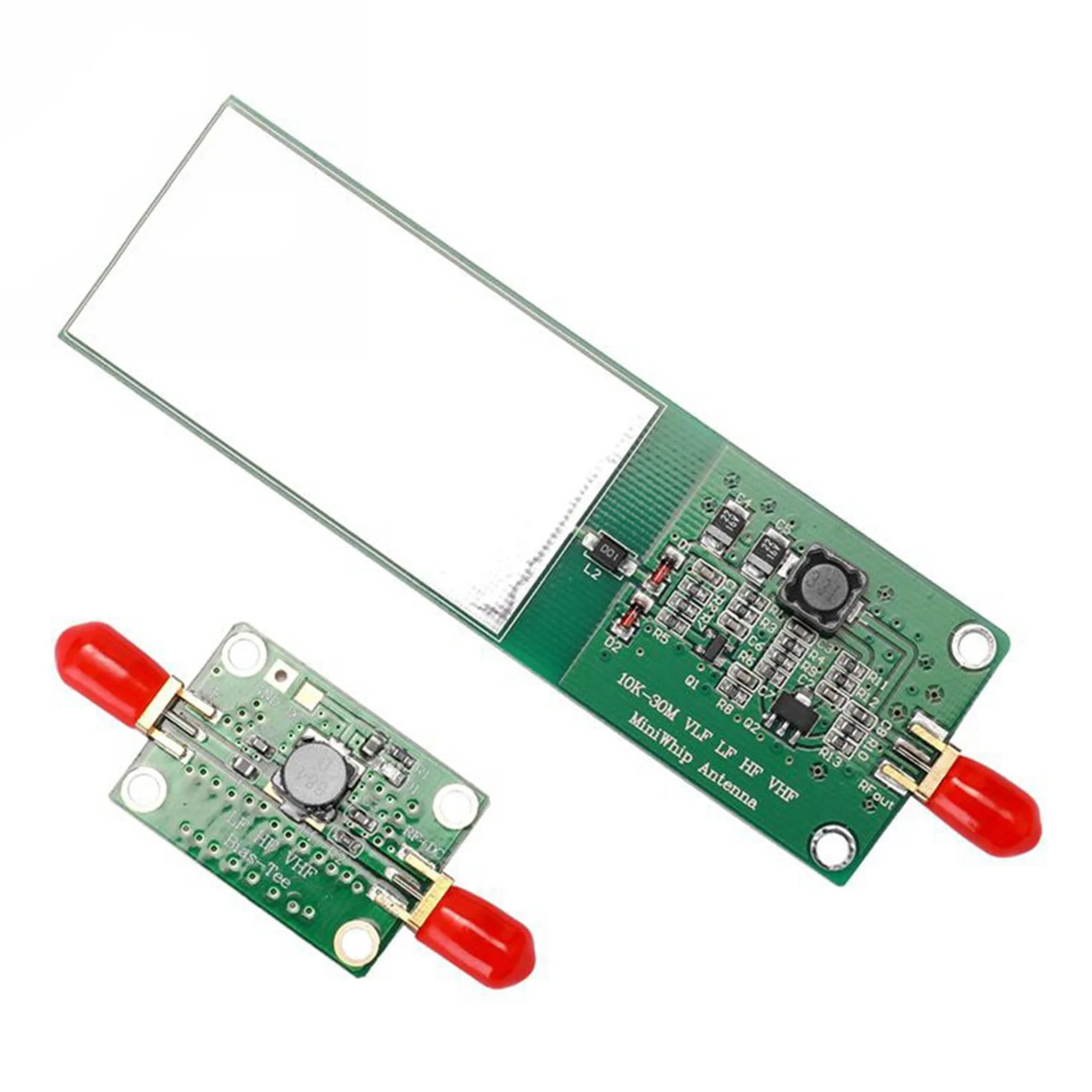 Mini Whip Antena activa SDR de onda media y corta Receptor eléctrico RTL SDR Componentes electrónicos Antena activa