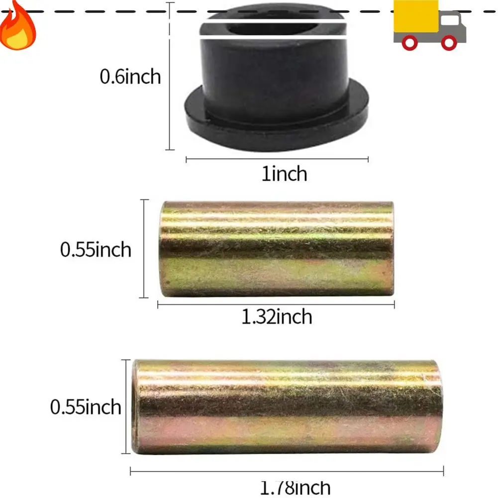 

Discount-Front Or Rear Leaf Spring Front Upper A Arm Suspension For Club Car DS Golf Cart,Bushing And Sleeve Kit